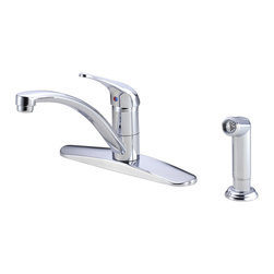 Danze Melrose&trade; Single Handle Kitchen Faucet with Spray - Kitchen Faucets