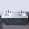 Isla Single Bathroom Vanity Set, Classic Blue, 60", Without Mirror
