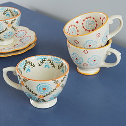 Moorish Tea Cups - Tea Cups