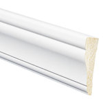 Inteplast Building Products - Polystyrene Casing Moulding, Set of 5, 5/8"x2-1/4"x84", Crystal White - Inteplast Crystal White Mouldings are the ideal way for you to add style and beauty to your home. Our mouldings are lightweight and come prefinished making them an easy weekend project. Inteplast Crystal White Mouldings come in a wide variety of profiles that give you the appearance of expensive, hand-finished moulding giving you the perfect accent for your room.