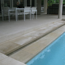 steps in pool