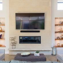 stone mantel