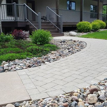 Cannon Lake Firepit Patio & Outdoor Kitchen