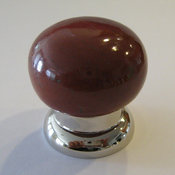Red Jasper Cabinet Knob