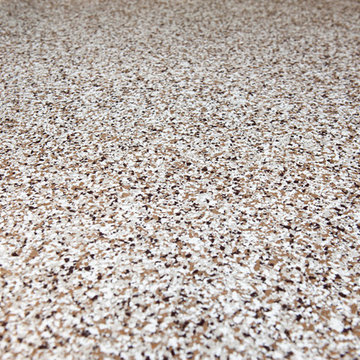 Sandstone Garage Floor- Frisco Texas