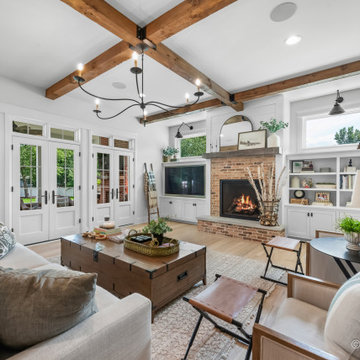 Modern Alan Farmhouse Family Room