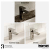 Karran KBF420 1-Hole 1-Handle Basin Faucet With Pop-up Drain, Chrome