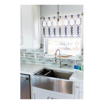 Transitional Coastal Kitchen Stuart Florida