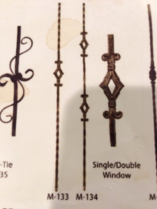 Wrought Iron Spindles