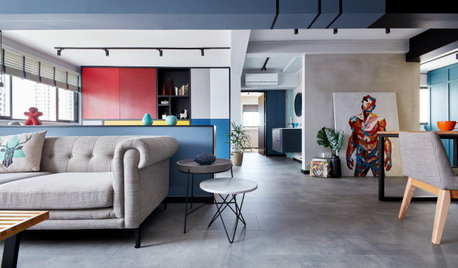 Houzz Tour: The Golden Ratio Guides 4-Room Flat's Interior Design