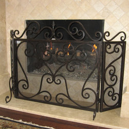 Lauren Firescreen Free-standing - Fireplace Screens