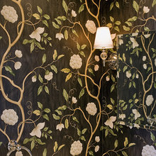 Guest Bath -- wallpaper, paint, and decorating ideas