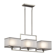 Sanibel Kitchen Island pendants