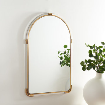 Safavieh Couture Cristalyn Arch Acrylic Mirror, Gold/Clear