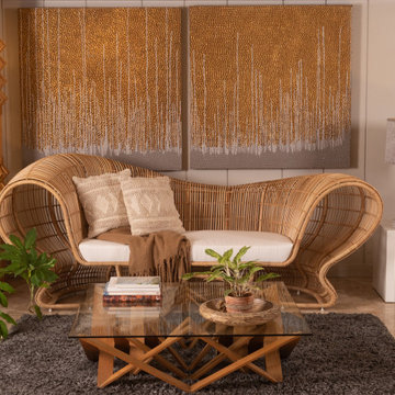Ellise Rattan Sofa