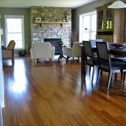 Strand Carbonized Bamboo - Hardwood Flooring