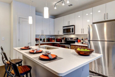 Kitchen - contemporary kitchen idea in Louisville