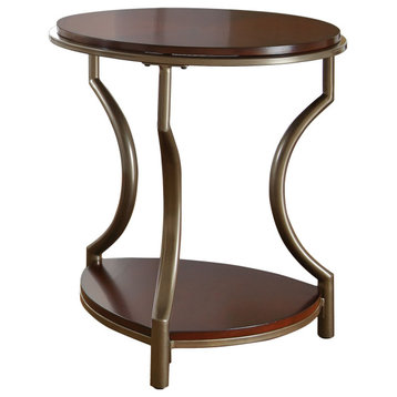 Miles Round End Table