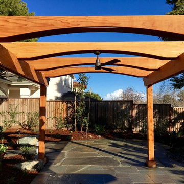 Arbors, trellises, pergolas