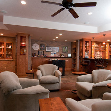Lower Level Sports Bar in Genesee, WI.