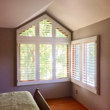 "Specialty Shaped" Plantation Shutter applications