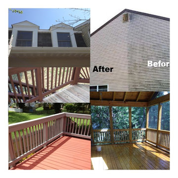 Interior, Exterior Painting, Power Washing Houses Decks