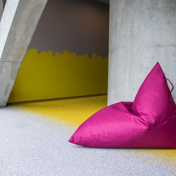 Hotel with Pusku pusku bean bags
