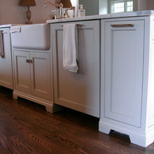 white cabinets