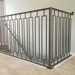 Elegant Metal Railing - Stair Parts