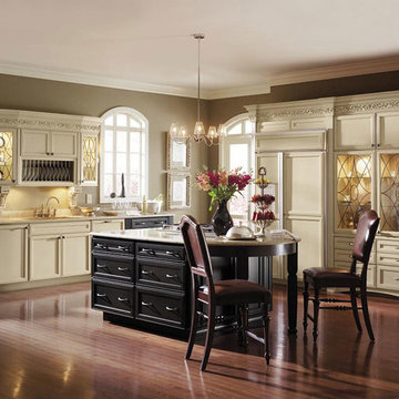 Painted Maple Kitchen Cabinets