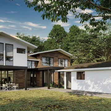 Single-Family Home Exterior Rendering Portfolio