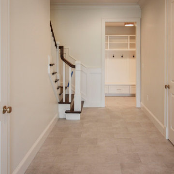 Project #77 | Elegant Traditional Stair with Two-Sided Balcony