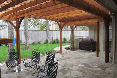 Design ideas for a country patio in Dallas.