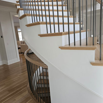Project #116 | Elegant Curved Staircase