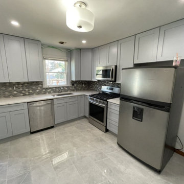 Transitional Kitchen Remodel with Cabinet Painting in Edison