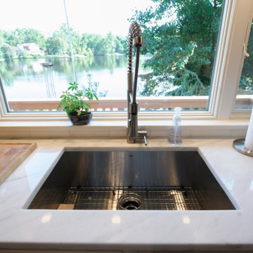 Rustic Traditional White Kitchen
