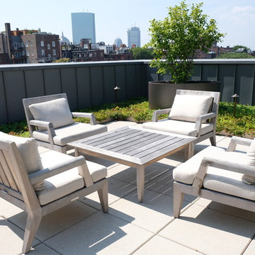 Penthouse Patio & Green Roof - Beacon Hill, Boston
