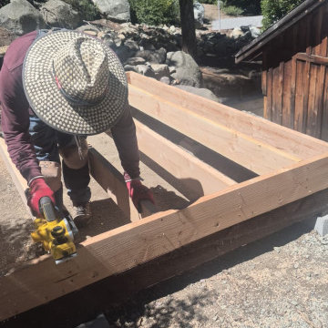 Outdoor Framing and Structural Preparation