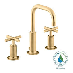 Purist 8 in. Widespread 2-Handle Mid-Arc Bathroom Faucet - Bathroom Faucets And Showerheads