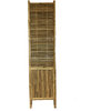 Bamboo Divider And Screen, 4-Panel, Self Standing, 72"x72"