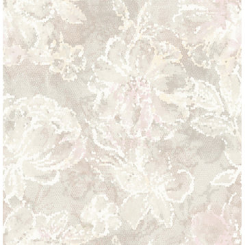 Allure Blush Floral Wallpaper Bolt