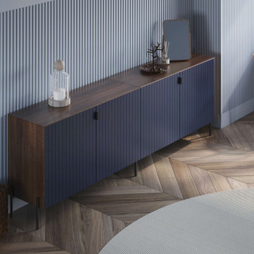 Astrid and walnut sideboard