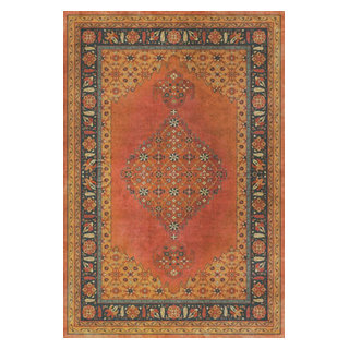 Vintage Vinyl Floorcloth Mats (Persian Bazaar - Agra - Mughal) – Hudson &  Vine