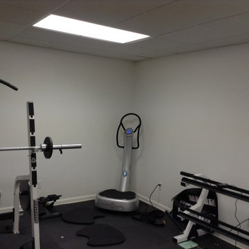 Fox Chapel Home Gym Sauna