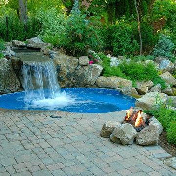 Raised Spillover Spas