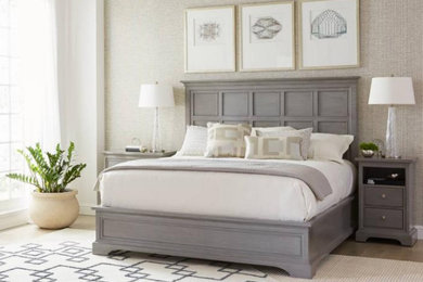 Example of a bedroom design in Other