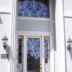 Wrought Iron Exterior Entry Doors - Products