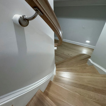 Project #116 | Elegant Curved Staircase