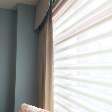 Master Bedroom Custom Drapery