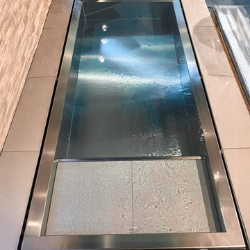 Bassin de démonstration Inox - Showroom Planella